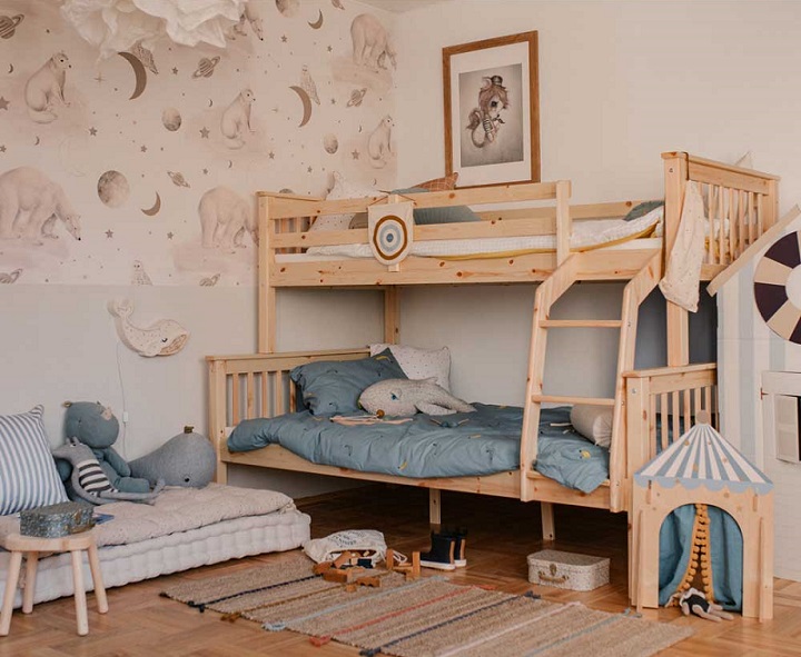 Dekornik, tapet Bears Universe - Billede 3