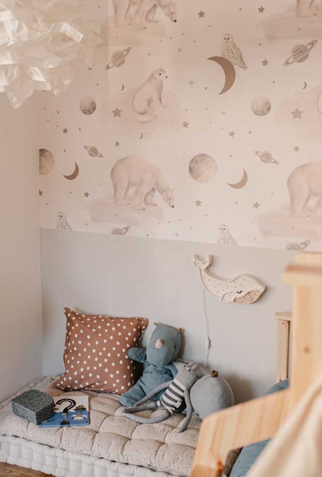 Dekornik, tapet Bears Universe - Billede 6