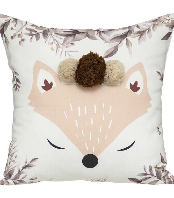 Pude med pompom, fox