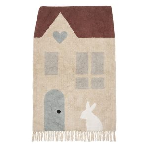 Måtte med frynser, Home