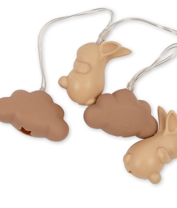 Konges Sløjd, lyskæde Bunny & Cloud, blush