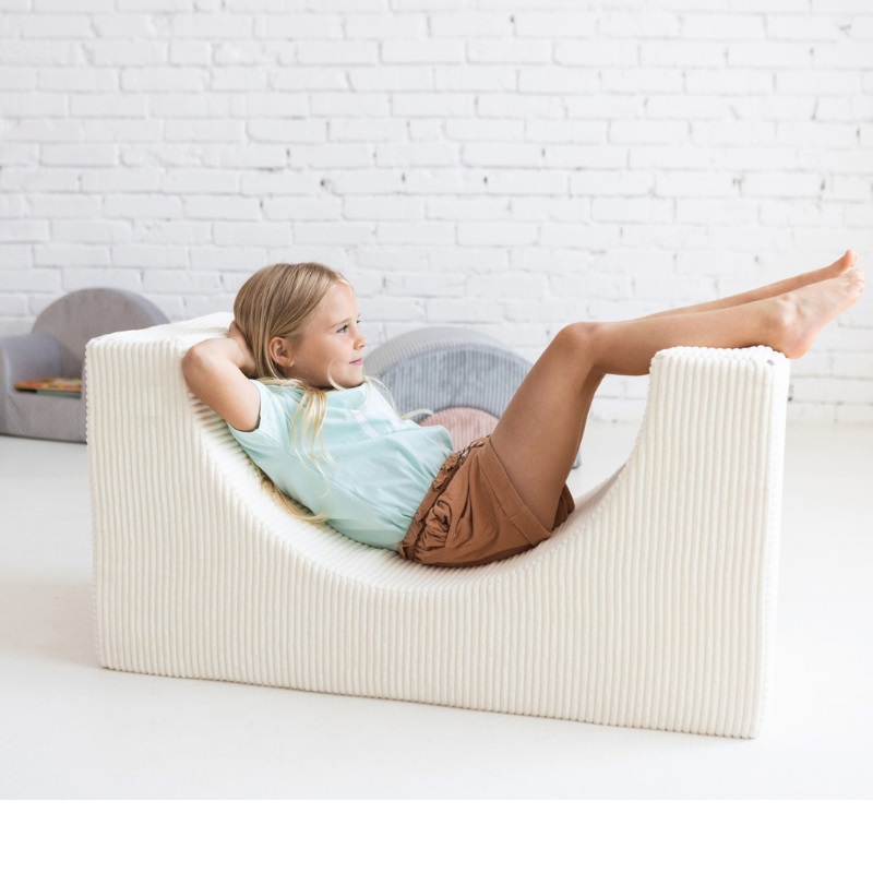 Babylove, Byggbare klodser i stof Rainbow, beige - Billede 3