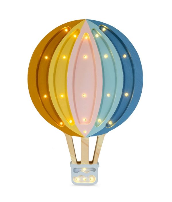 Little Lights, Natlampe til børneværelset, Luftballon Retro rainbow