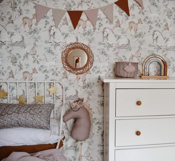 Dekorillo, tapet Unicorn with friends - Billede 3