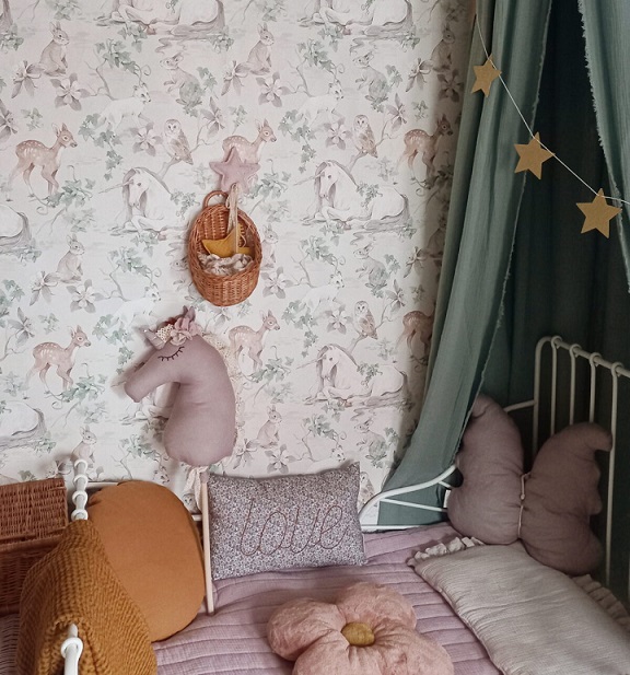 Dekorillo, tapet Unicorn with friends - Billede 4