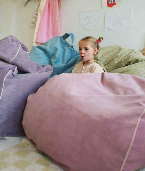 Bini sækkestol Cozy, rosa