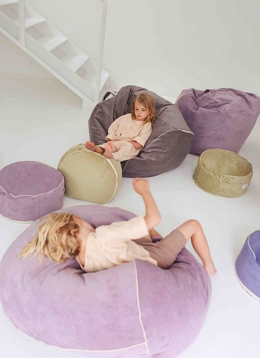 Bini sækkestol Cozy, taupe