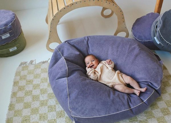Bini saccosæk Cozy, lilla