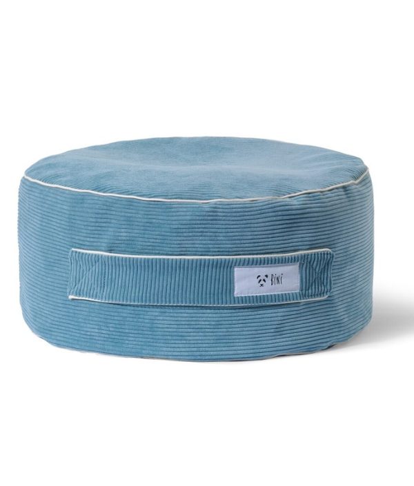 Bini, siddepuf Cozy, blå