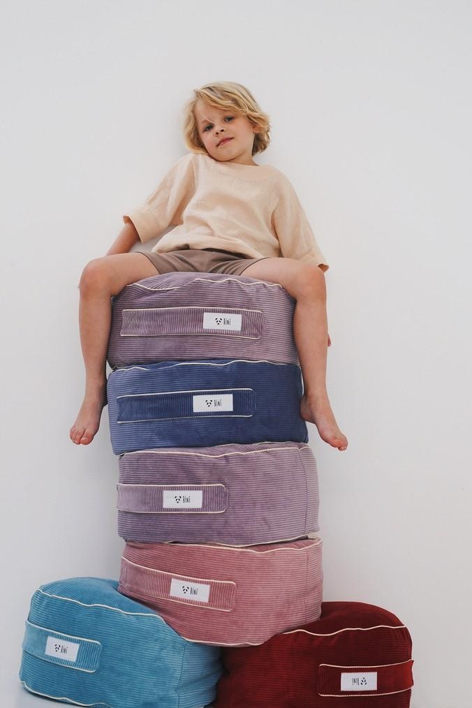 Bini, siddepuf Cozy, lilla - Billede 5