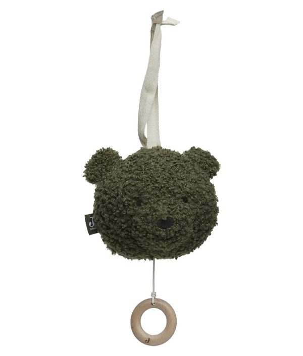 Jollein, sengemobil spilledåse, Teddy Bear Leaf Garden