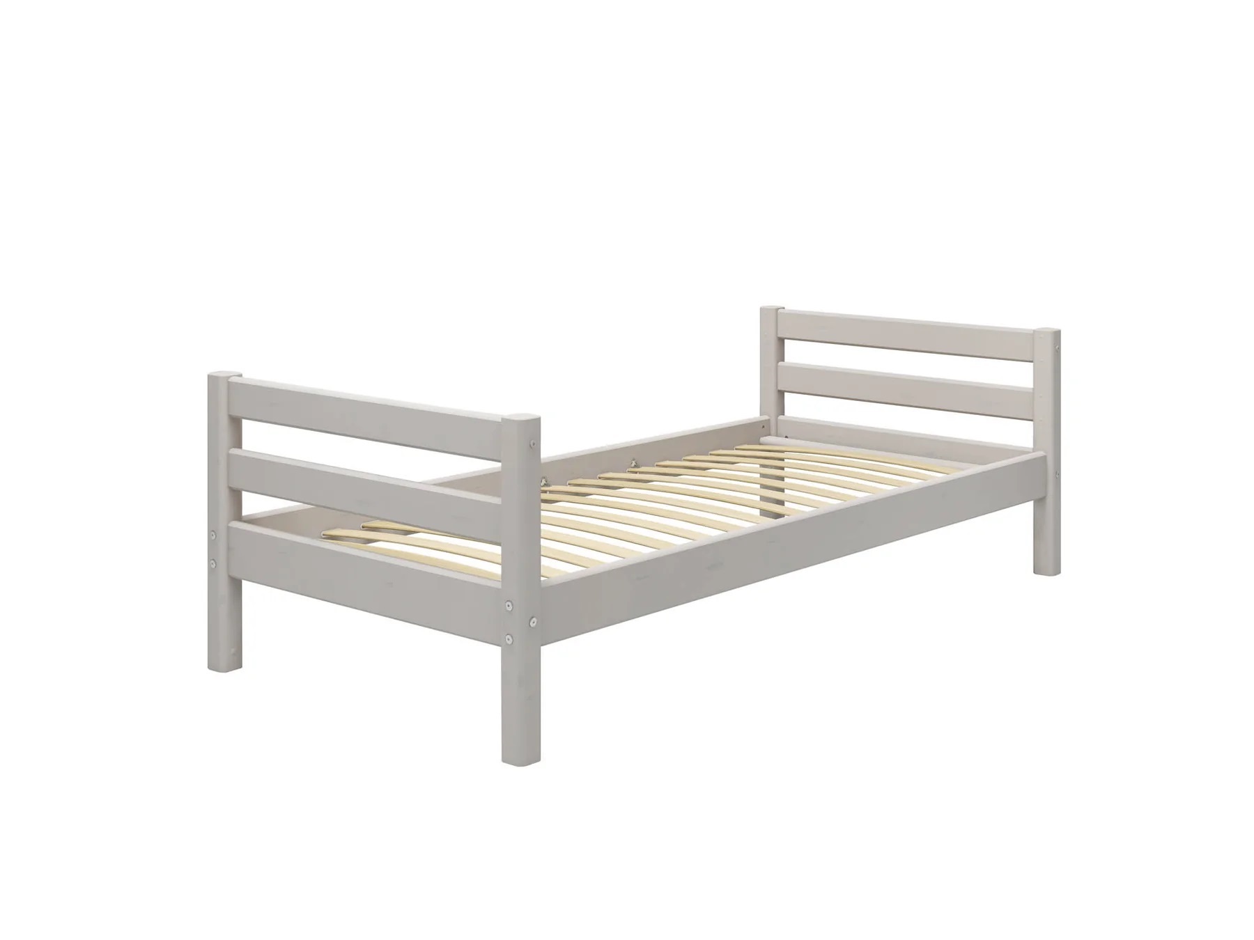 Flexa, barneseng 90x200 cm Classic, grå - Billede 7