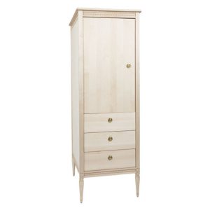 Antik garderobe til børneværelset, natur