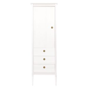 Antik garderobe til børneværelset, hvid