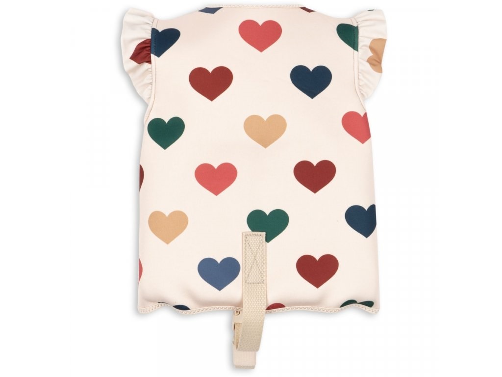 Konges Sløjd, svømmevest med flæser, Bon Coeur Coloré - Billede 2
