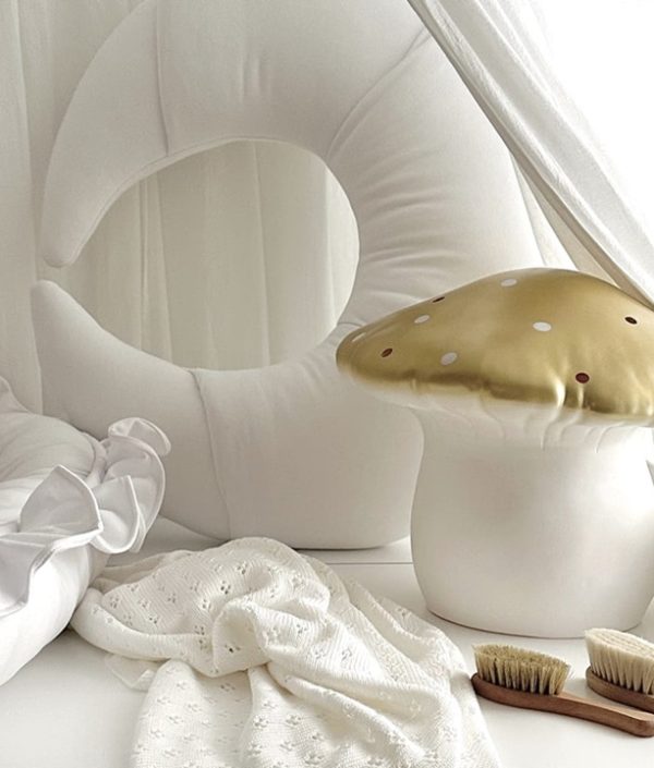 Cotton & Sweets, amningspude Croissant, hvid