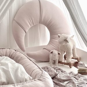 Cotton & Sweets, amningspude Croissant, pudderrosa