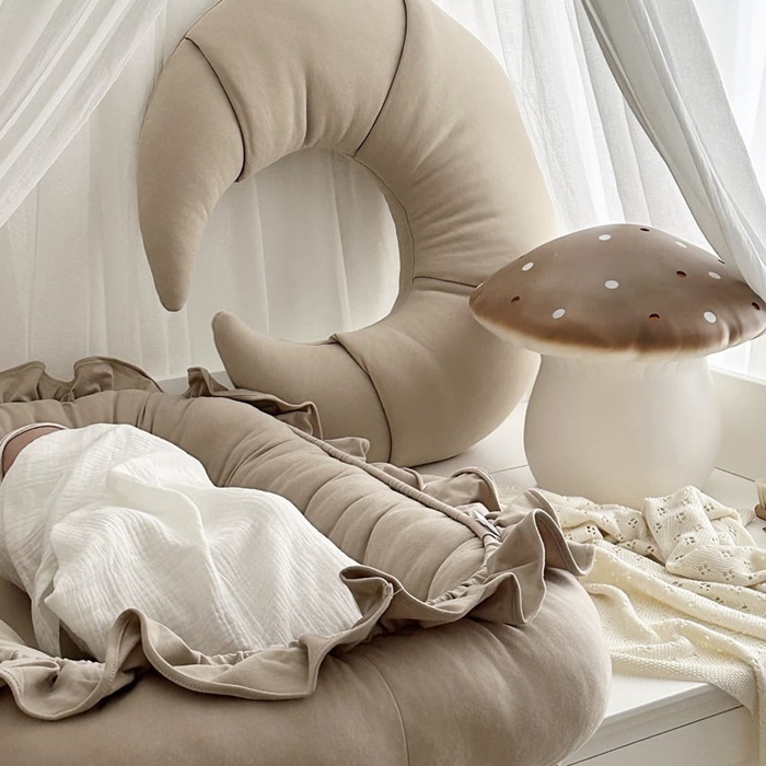 Cotton & Sweets, amningspude Croissant, cappuccino - Billede 4
