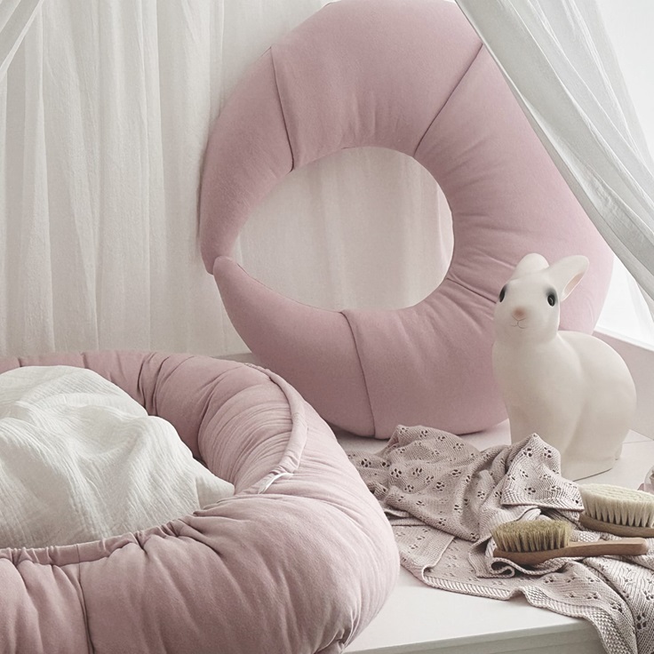 Cotton & Sweets, amningspude Croissant, blush - Billede 4