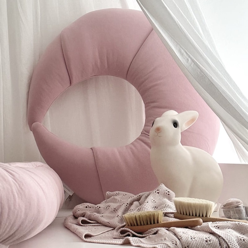 Cotton & Sweets, amningspude Croissant, blush - Billede 2