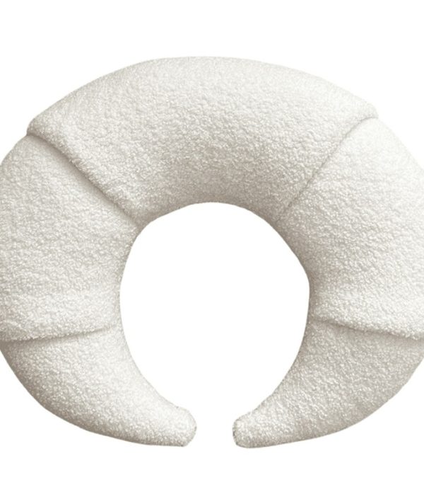 Cotton & Sweets, amningspude boucle Croissant, vanilje
