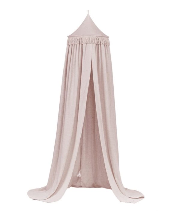 Boho twist pudderrosa sængehimmel, Cotton & Sweets