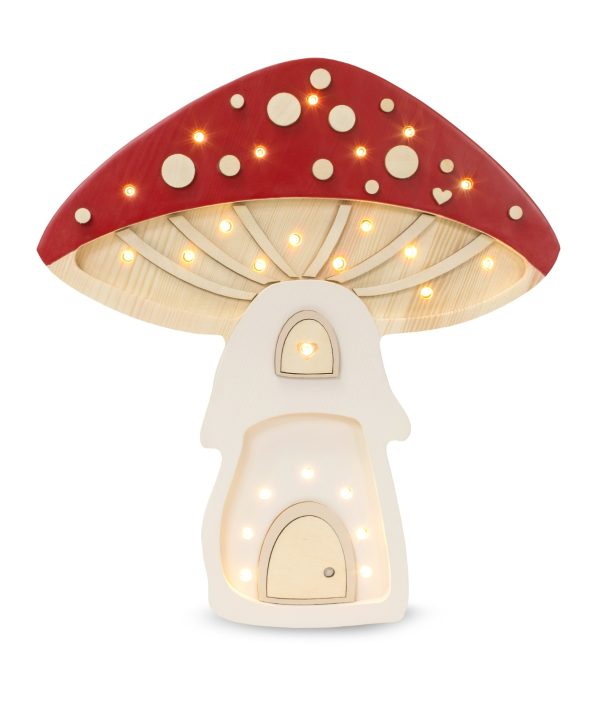 Little Lights, Nattlampe, Mushroom House, Fairies Toadstool