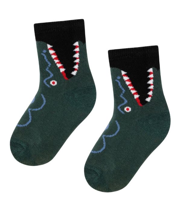 Angry Corocodile Kids Sock - sokker til børn