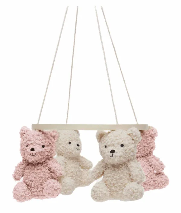 Jollein, sengemobil Teddy Bear Wild Rose/Naturel