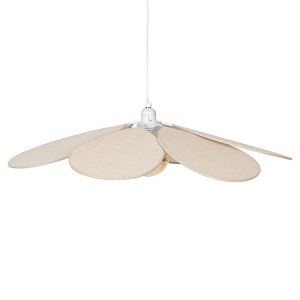 Beige loftlampe til børneværelset