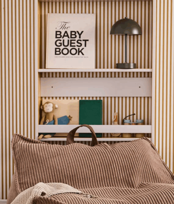 Kid`s Concept, Bogreol grå sennep