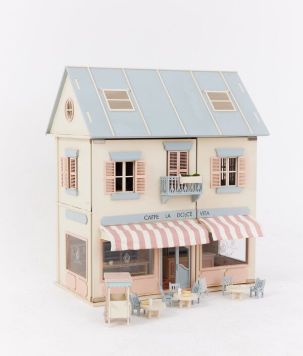 House of Rome – Italiensk dukkehus med café & bageri
