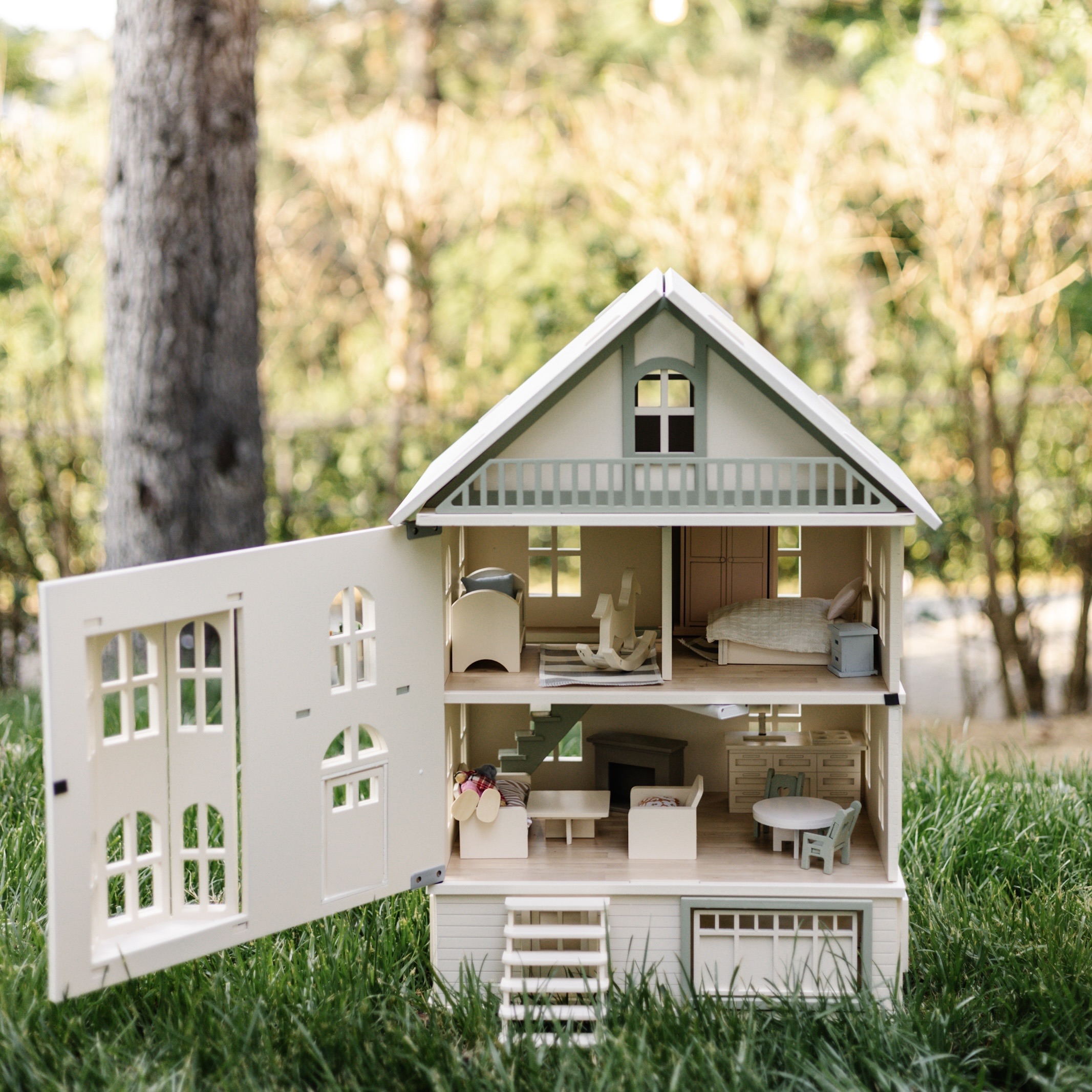 House of San Francisco – Luksusdukke hus i træ - Billede 4