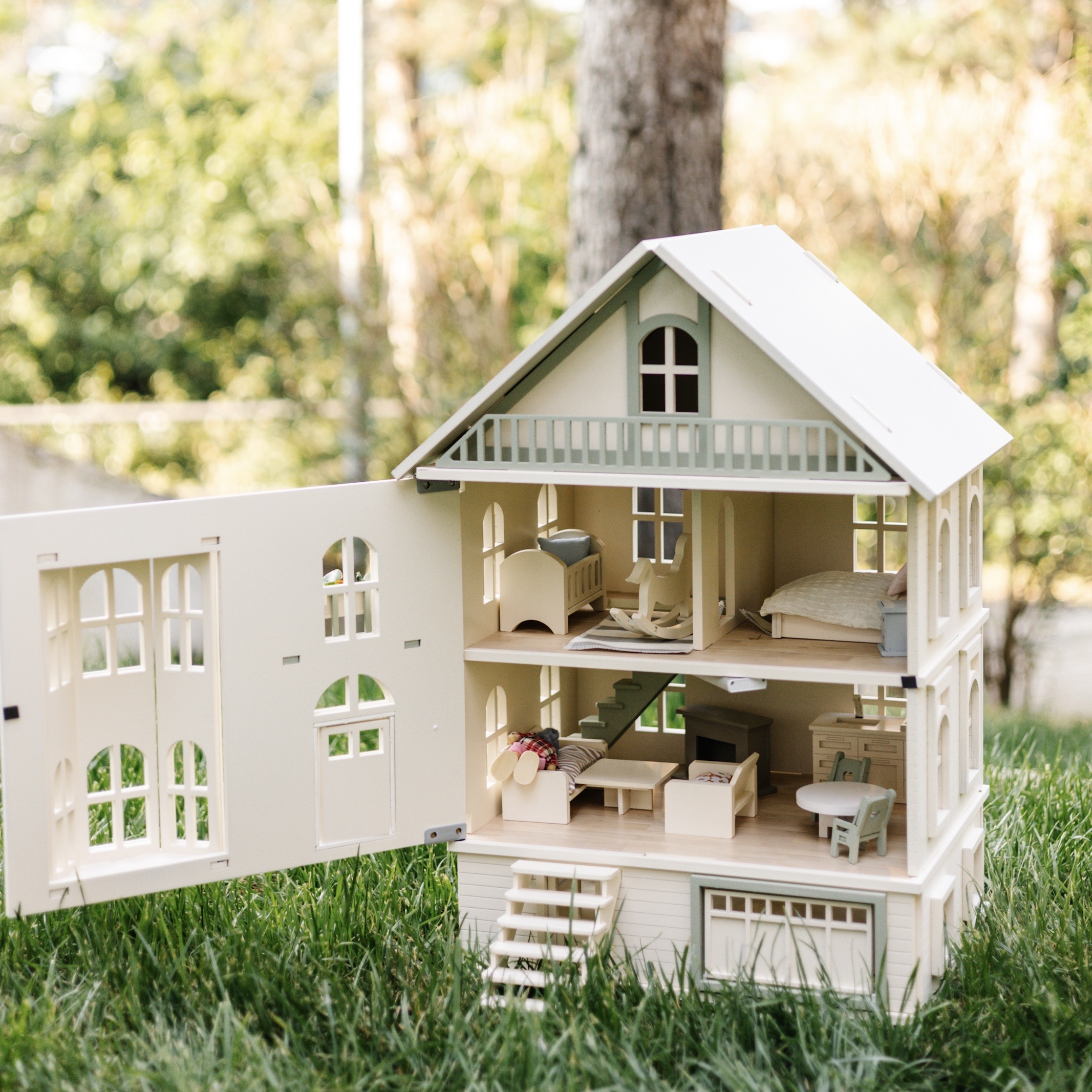 House of San Francisco – Luksusdukke hus i træ - Billede 22