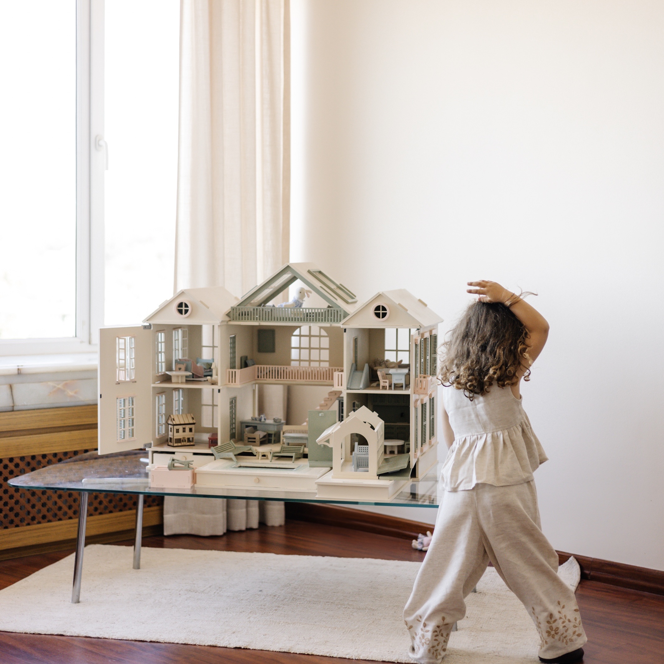 House of San Francisco – Luksusdukke hus i træ - Billede 13