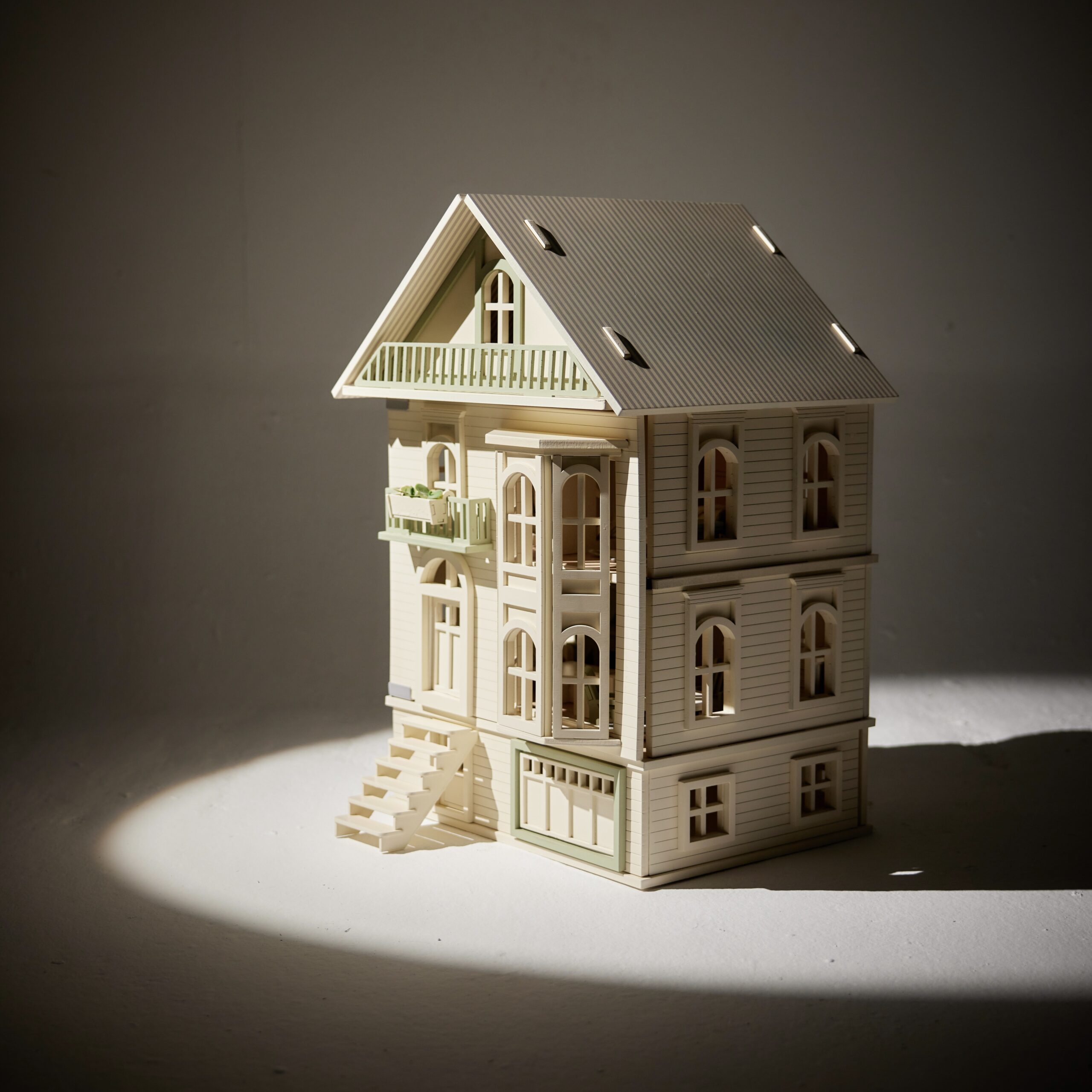 House of San Francisco – Luksusdukke hus i træ - Billede 10