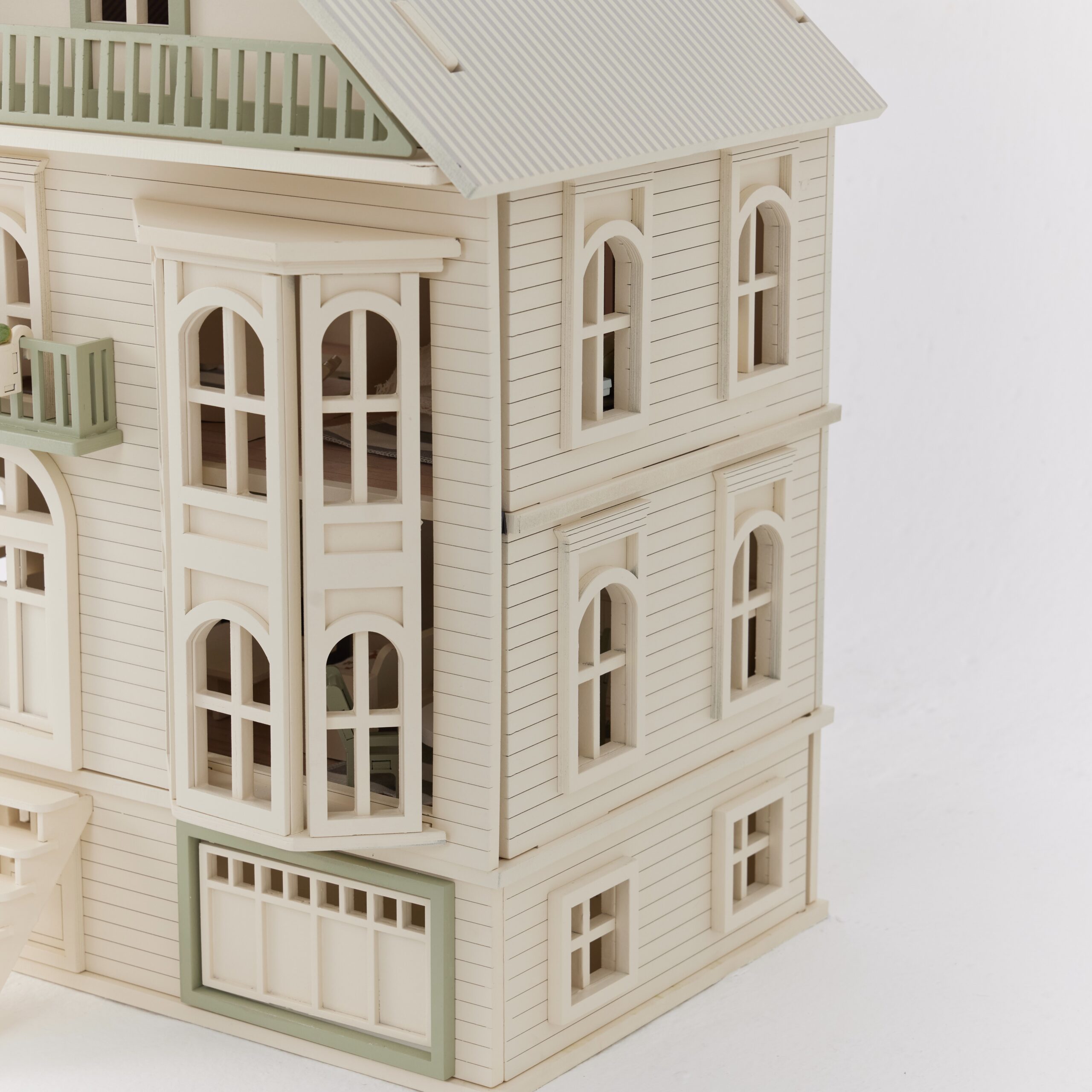 House of San Francisco – Luksusdukke hus i træ - Billede 17