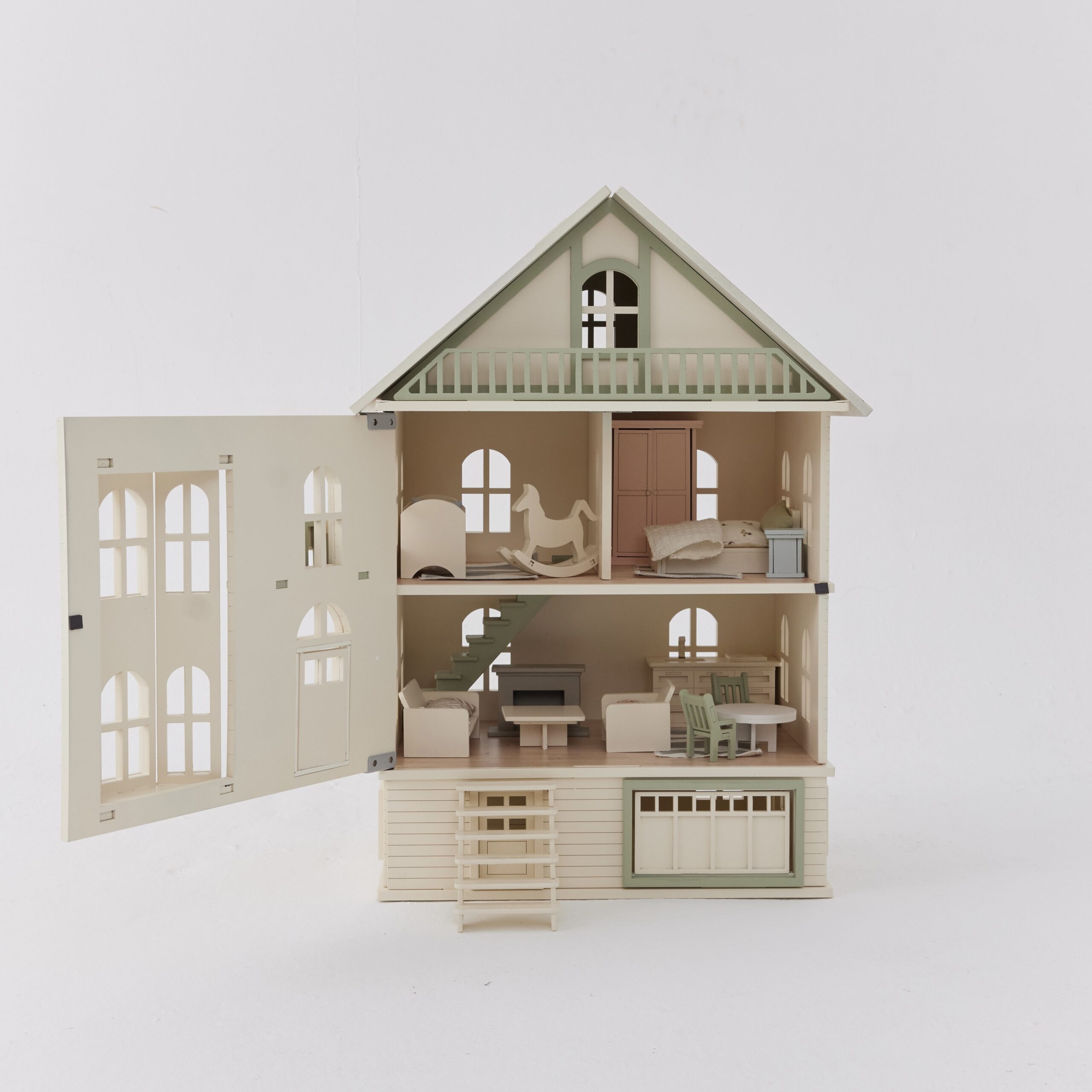 House of San Francisco – Luksusdukke hus i træ - Billede 14