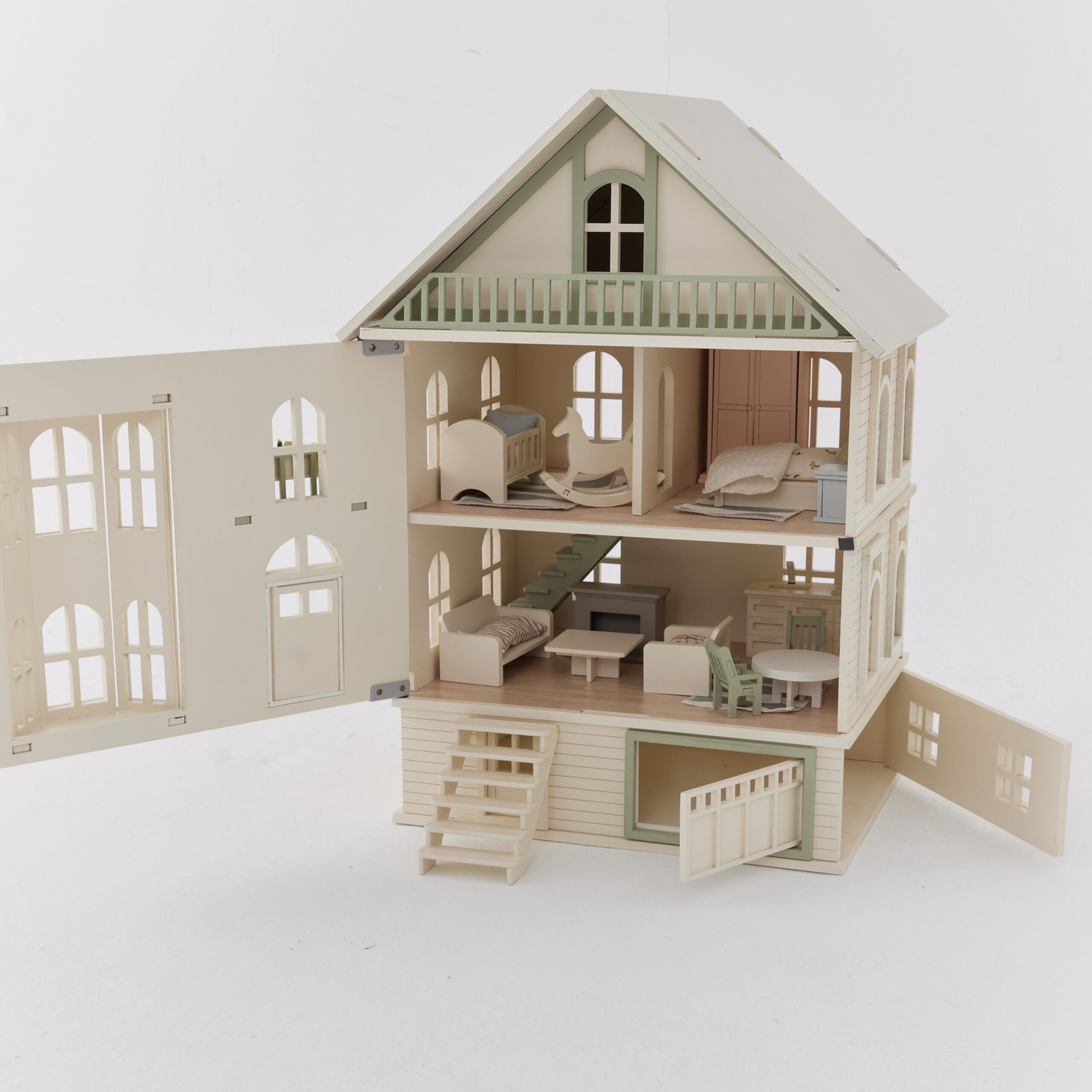 House of San Francisco – Luksusdukke hus i træ - Billede 20