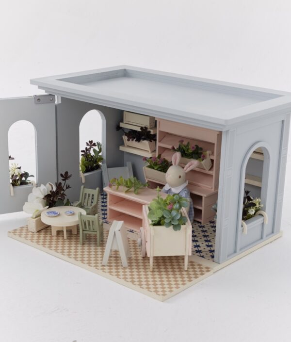 La Fleuriste de Camille – Miniatureblomsterbutik i træ