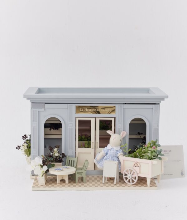 La Fleuriste de Camille – Miniatureblomsterbutik i træ