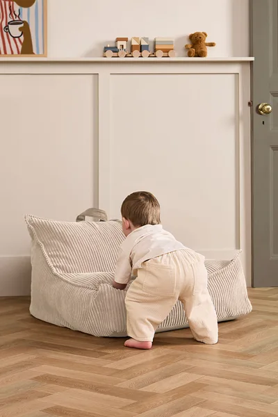 Kid's Concept Sækkestol naturhvid