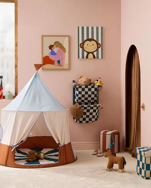 Kid's Concept Telt cirkus blå
